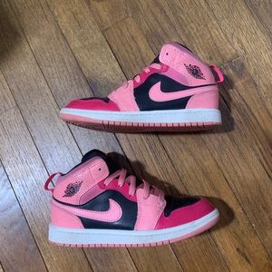 Youth Air Jordan 1 Coral Chalk